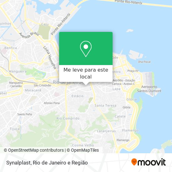 Synalplast mapa