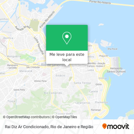 Rai Diz Ar Condicionado mapa