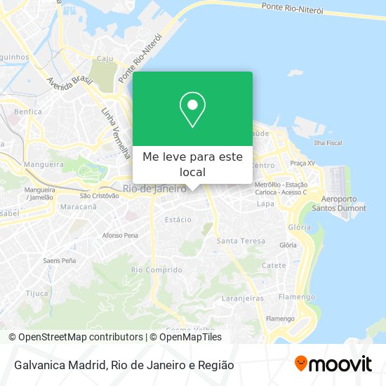 Galvanica Madrid mapa