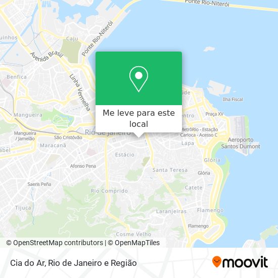 Cia do Ar mapa