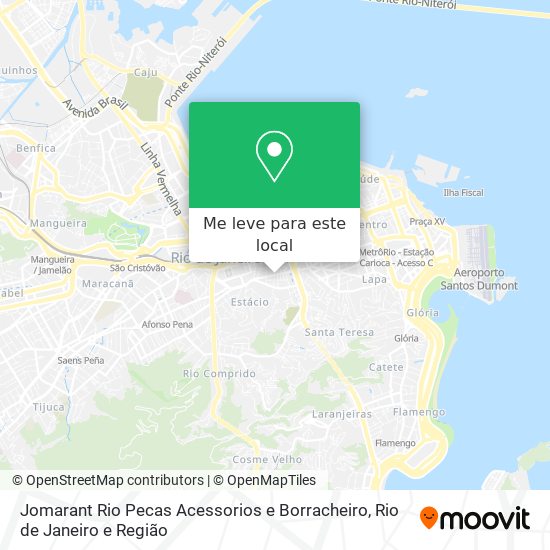 Jomarant Rio Pecas Acessorios e Borracheiro mapa