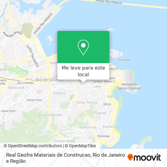 Real Geofre Materiais de Construcao mapa