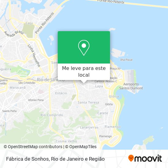 Fábrica de Sonhos mapa