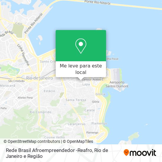 Rede Brasil Afroempreendedor -Reafro mapa