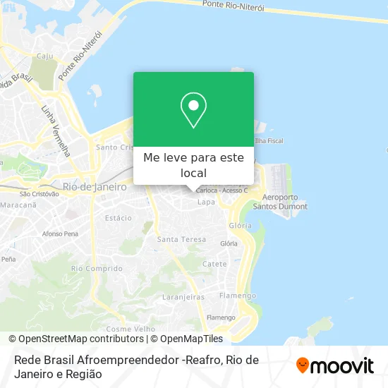 Rede Brasil Afroempreendedor -Reafro mapa