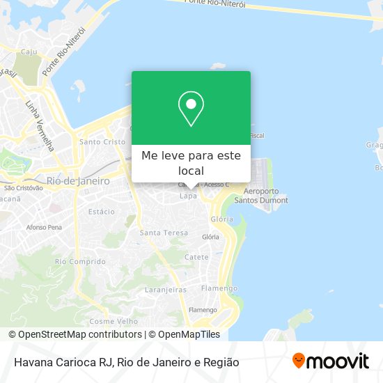 Havana Carioca RJ mapa