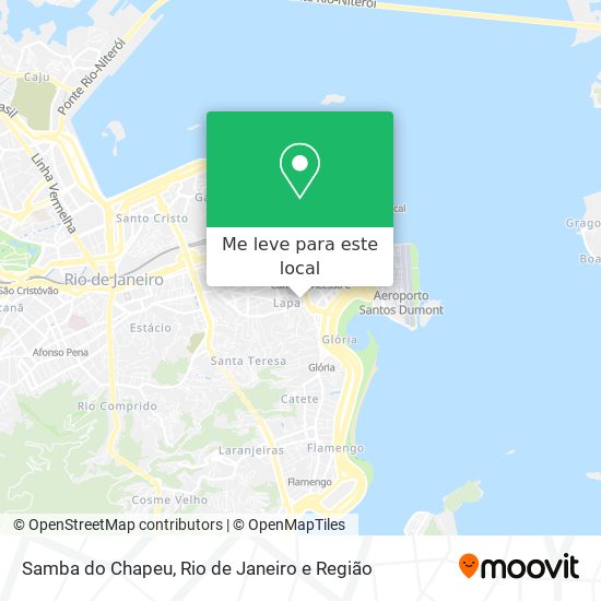 Samba do Chapeu mapa