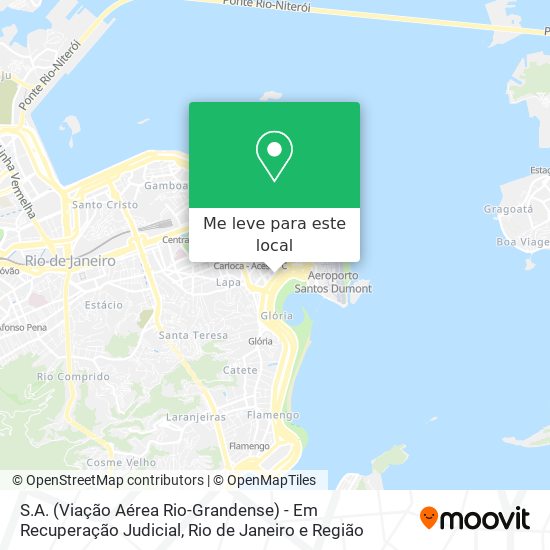 S.A. (Viação Aérea Rio-Grandense) - Em Recuperação Judicial mapa