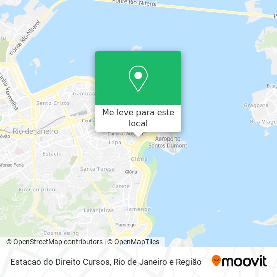 Estacao do Direito Cursos mapa