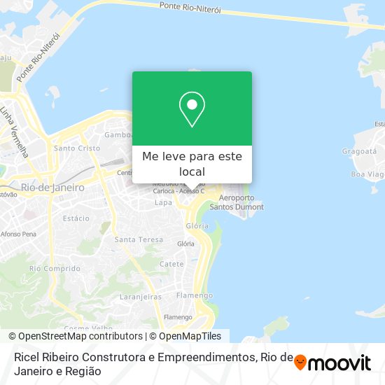 Ricel Ribeiro Construtora e Empreendimentos mapa