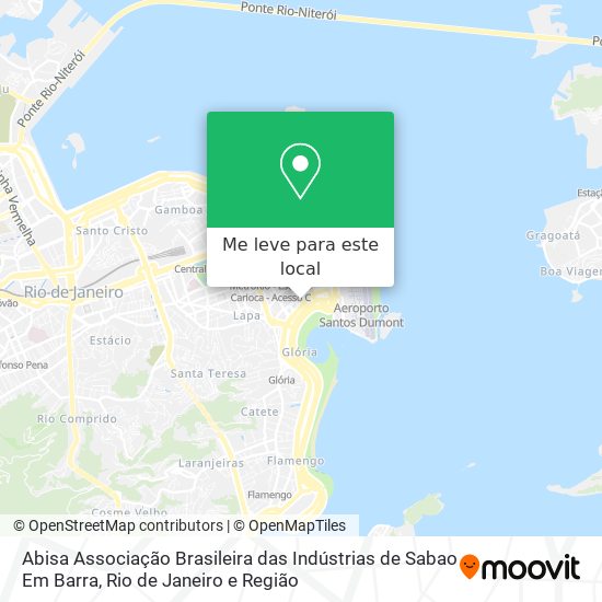 Abisa Associação Brasileira das Indústrias de Sabao Em Barra mapa