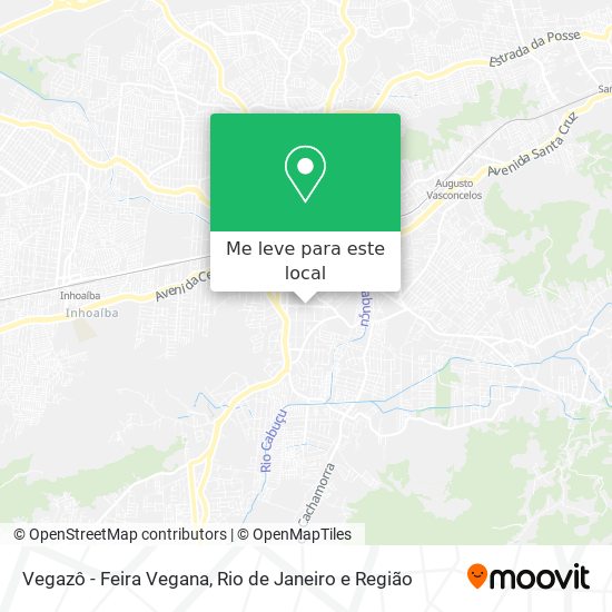 Vegazô - Feira Vegana mapa