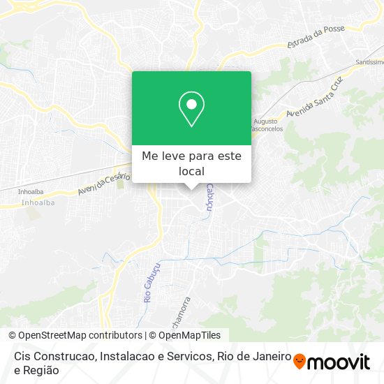 Cis Construcao, Instalacao e Servicos mapa