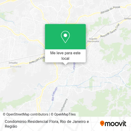Condominio Residencial Flora mapa