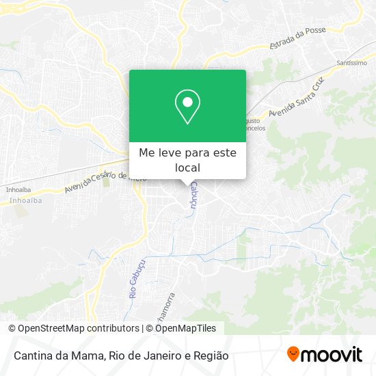 Cantina da Mama mapa