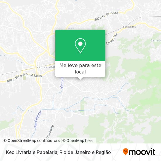 Kec Livraria e Papelaria mapa