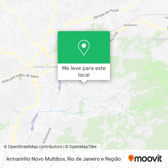 Armarinho Novo Multibox mapa