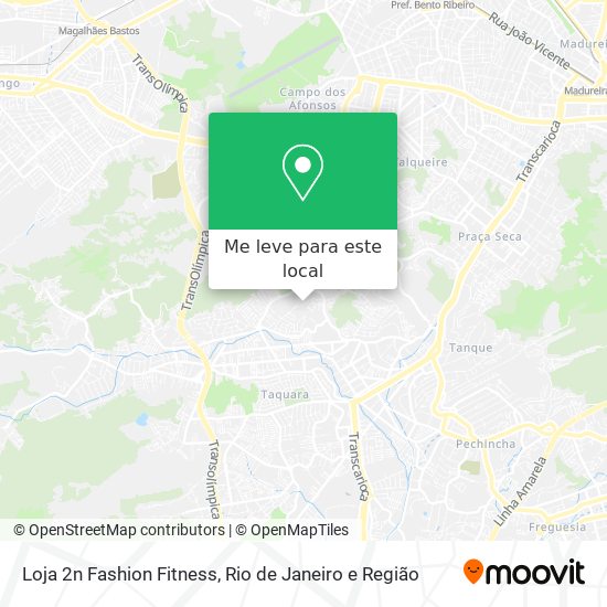 Loja 2n Fashion Fitness mapa