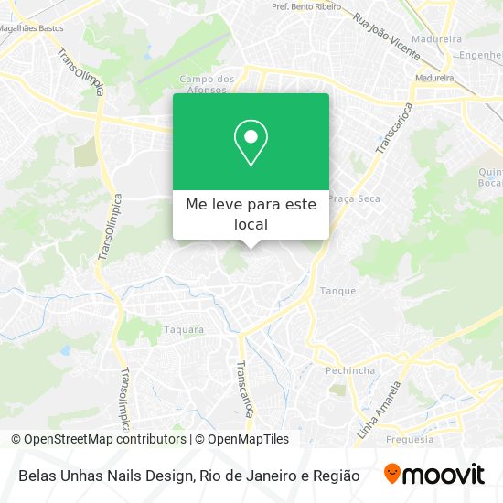 Belas Unhas Nails Design mapa