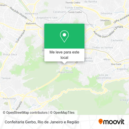 Confeitaria Gerbo mapa