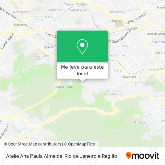 Atelie Ana Paula Almeida mapa