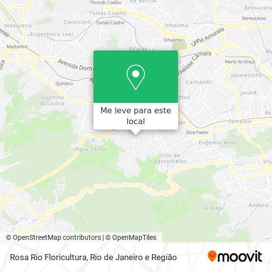 Rosa Rio Floricultura mapa