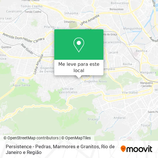 Persistence - Pedras, Marmores e Granitos mapa