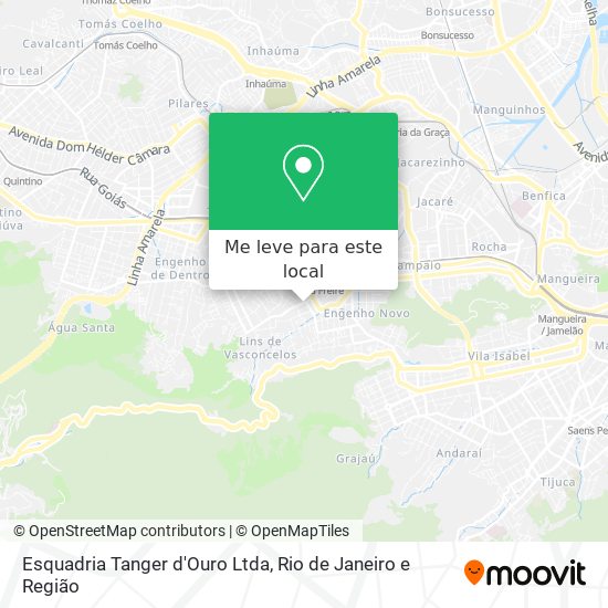 Esquadria Tanger d'Ouro Ltda mapa