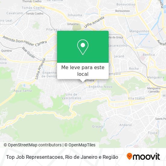 Top Job Representacoes mapa