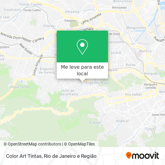 Color Art Tintas mapa