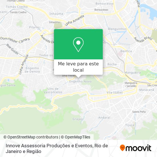 Innove Assessoria Produções e Eventos mapa