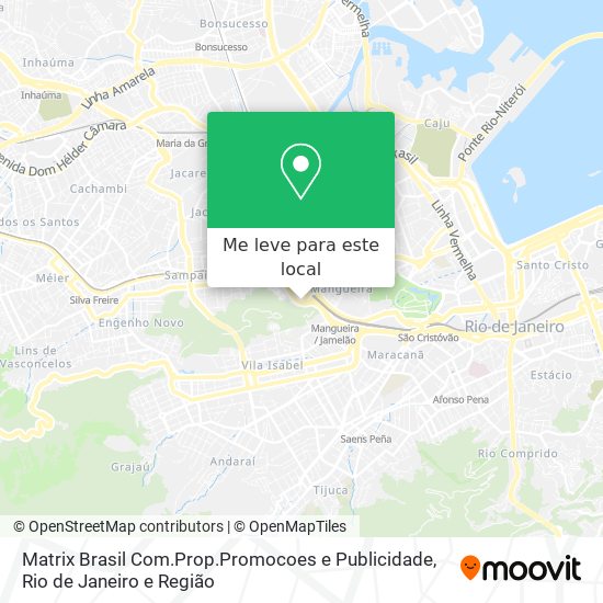 Matrix Brasil Com.Prop.Promocoes e Publicidade mapa