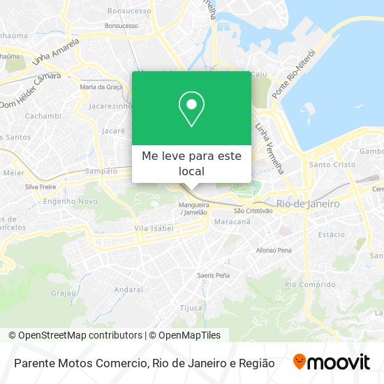 Parente Motos Comercio mapa