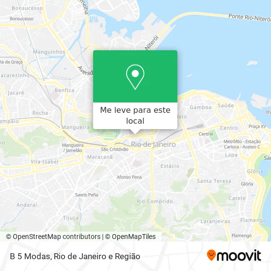 B 5 Modas mapa