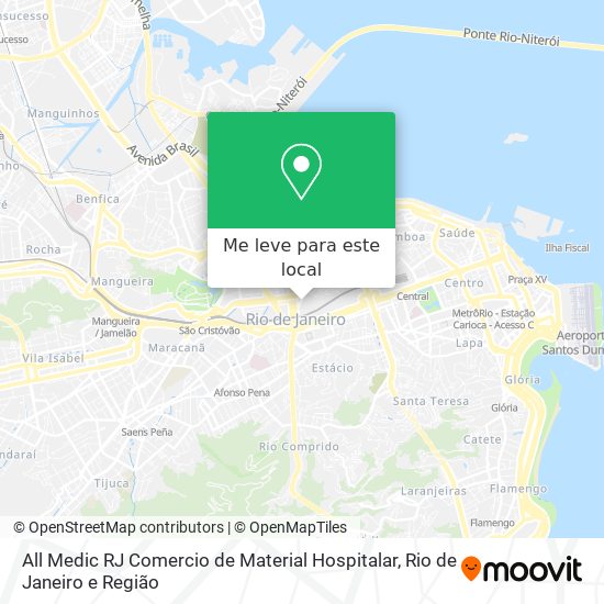 All Medic RJ Comercio de Material Hospitalar mapa