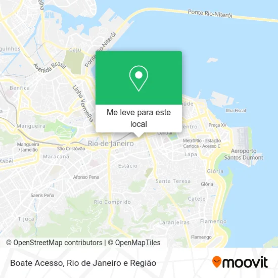 Boate Acesso mapa