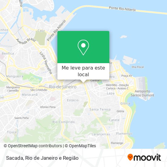 Sacada mapa