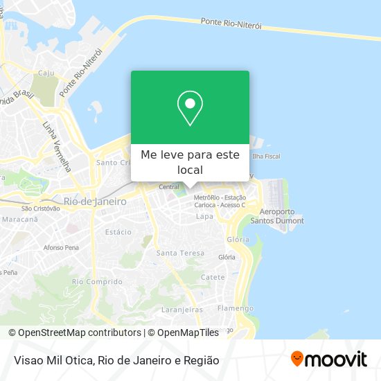 Visao Mil Otica mapa