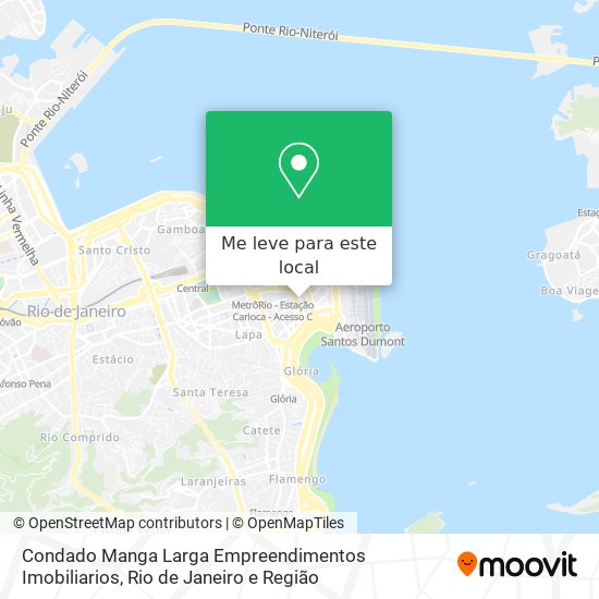 Condado Manga Larga Empreendimentos Imobiliarios mapa