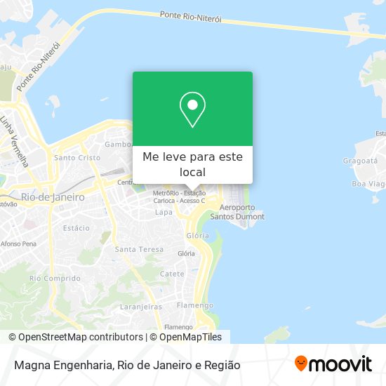 Magna Engenharia mapa