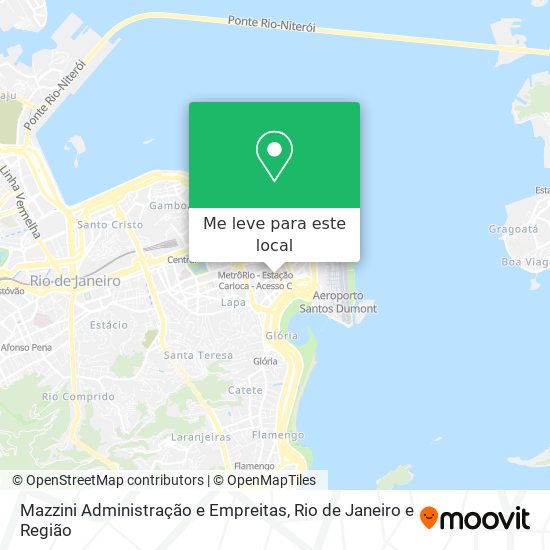 Mazzini Administração e Empreitas mapa