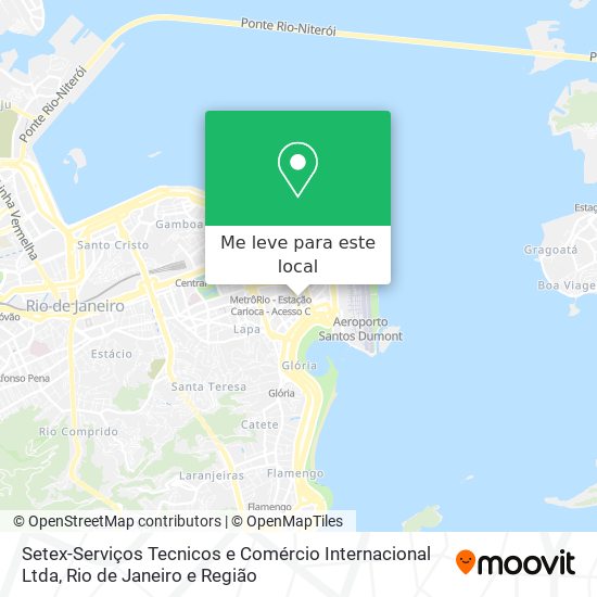 Setex-Serviços Tecnicos e Comércio Internacional Ltda mapa