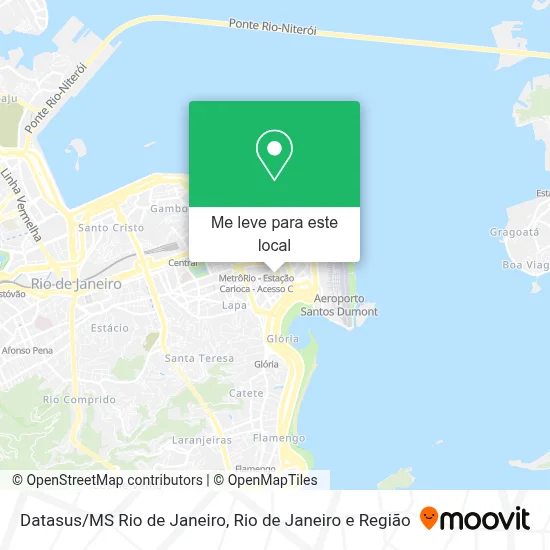 Datasus/MS Rio de Janeiro mapa