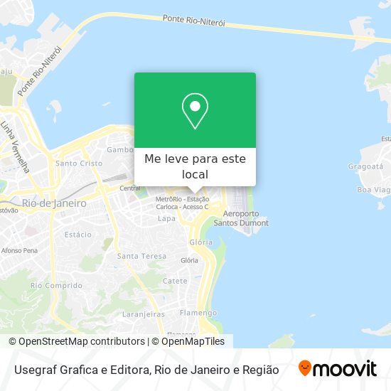 Usegraf Grafica e Editora mapa