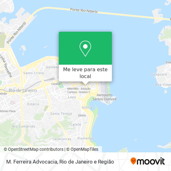 M. Ferreira Advocacia mapa