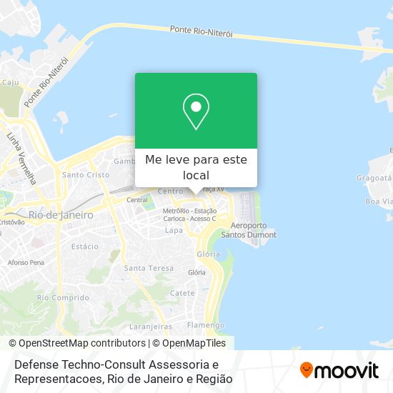 Defense Techno-Consult Assessoria e Representacoes mapa