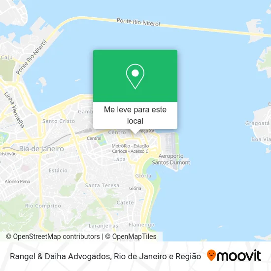 Rangel & Daiha Advogados mapa