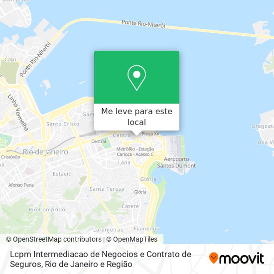 Lcpm Intermediacao de Negocios e Contrato de Seguros mapa