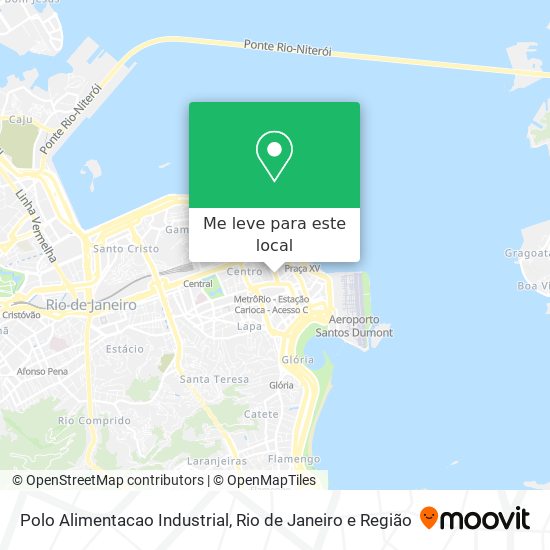 Polo Alimentacao Industrial mapa