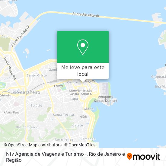 Ntv Agencia de Viagens e Turismo - mapa